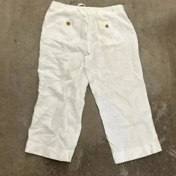 Liz  claiborne linen pants - Picture 6 of 8
